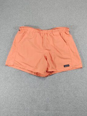 Patagonia Womens L 33x4 Peach Baggies 5 Shorts 57059 Swim Hiking